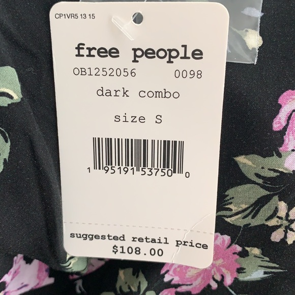 Free People Loretta Printed Floral Tunic Top - Picture 15 of 16